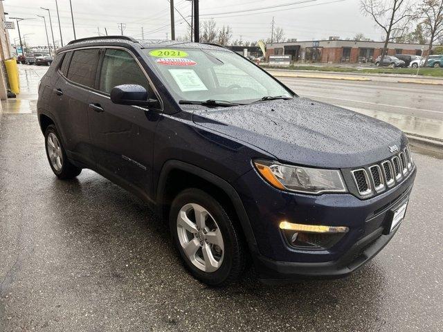 used 2021 Jeep Compass car, priced at $19,981