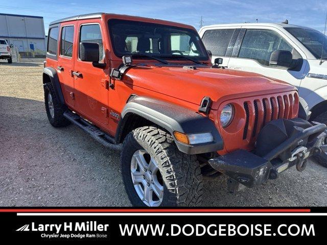 used 2018 Jeep Wrangler Unlimited car, priced at $27,666