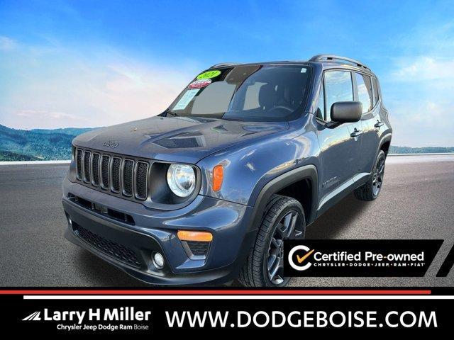 used 2021 Jeep Renegade car, priced at $18,091