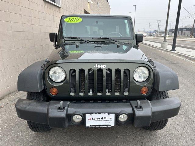 used 2010 Jeep Wrangler Unlimited car, priced at $17,686