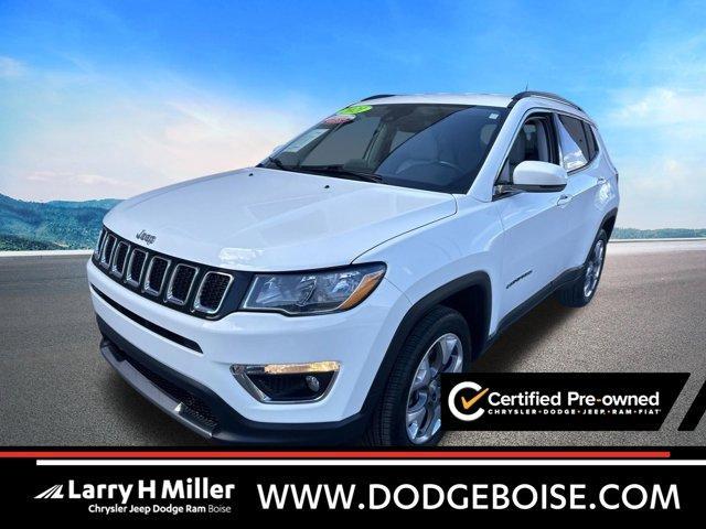 used 2021 Jeep Compass car, priced at $21,458
