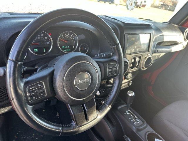 used 2015 Jeep Wrangler Unlimited car, priced at $17,130