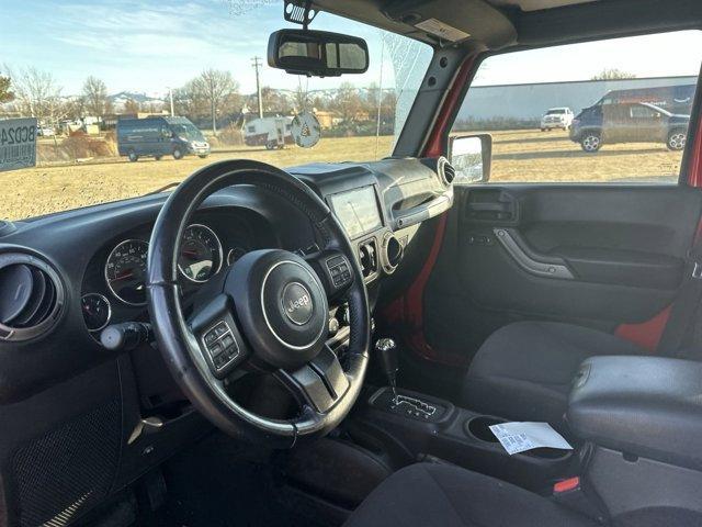 used 2015 Jeep Wrangler Unlimited car, priced at $17,130