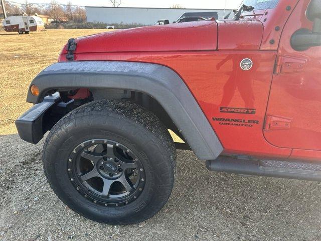 used 2015 Jeep Wrangler Unlimited car, priced at $17,130