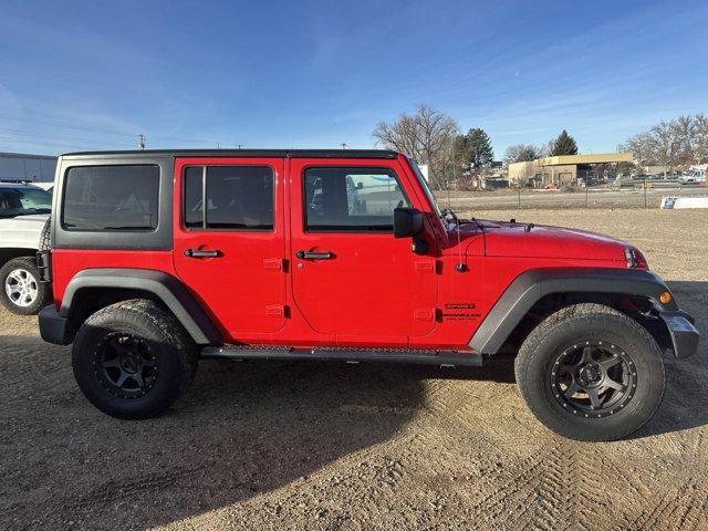 used 2015 Jeep Wrangler Unlimited car, priced at $17,130