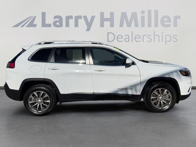 used 2021 Jeep Cherokee car, priced at $17,984