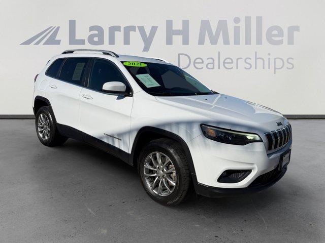 used 2021 Jeep Cherokee car, priced at $17,984