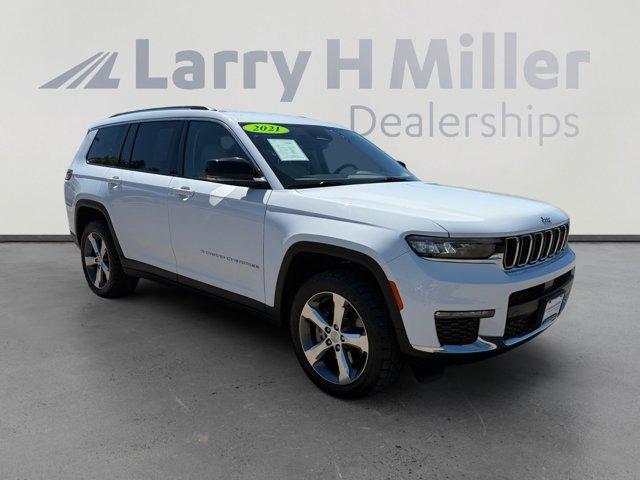 used 2021 Jeep Grand Cherokee L car, priced at $24,528