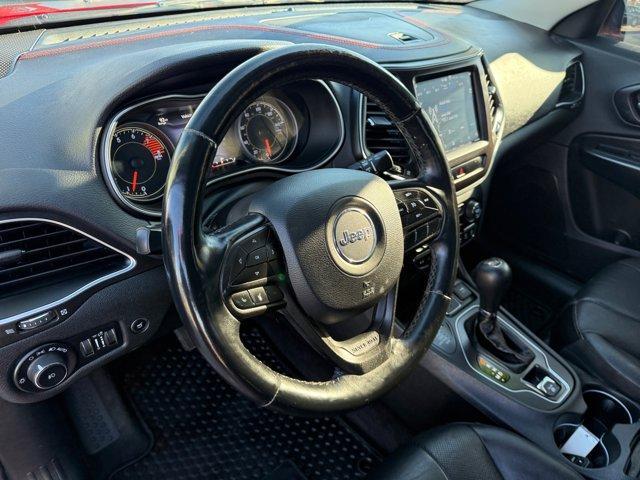 used 2019 Jeep Cherokee car, priced at $19,839