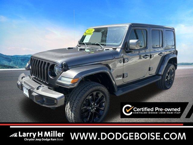 used 2021 Jeep Wrangler Unlimited car, priced at $39,615