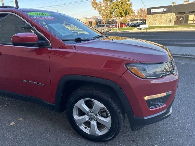 used 2021 Jeep Compass car, priced at $20,748