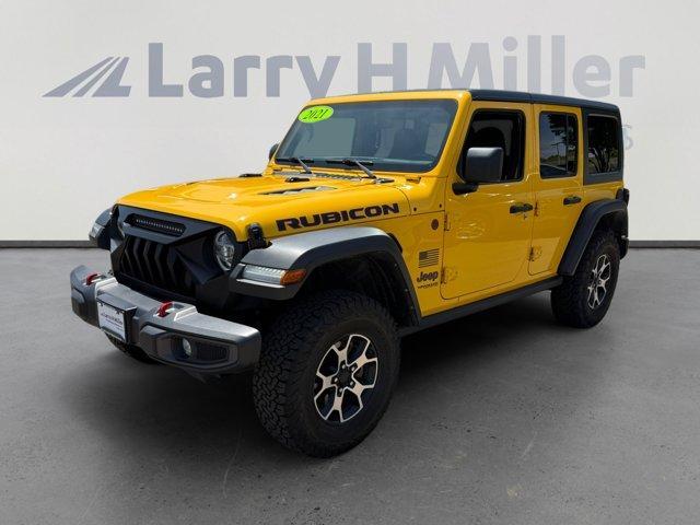 used 2021 Jeep Wrangler Unlimited car, priced at $33,811