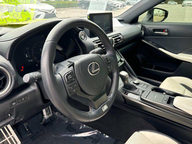 used 2022 Lexus IS 350 car, priced at $38,741