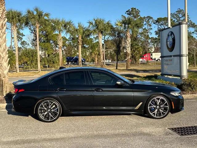 used 2022 BMW M550 car, priced at $55,741