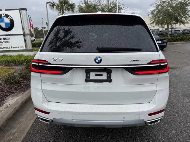 new 2025 BMW X7 car, priced at $88,205