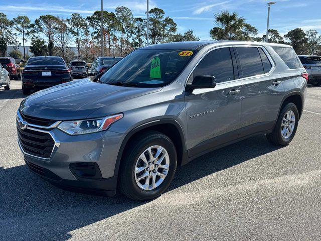 used 2021 Chevrolet Traverse car, priced at $18,973