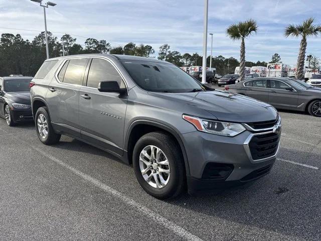 used 2021 Chevrolet Traverse car, priced at $19,971