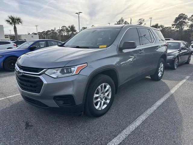 used 2021 Chevrolet Traverse car, priced at $19,971