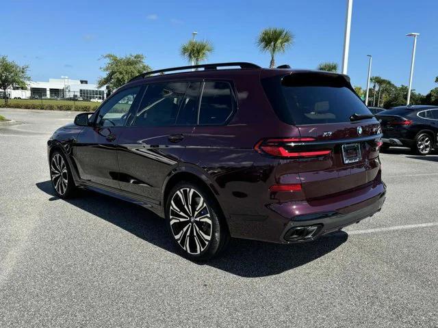 new 2025 BMW X7 car, priced at $126,270