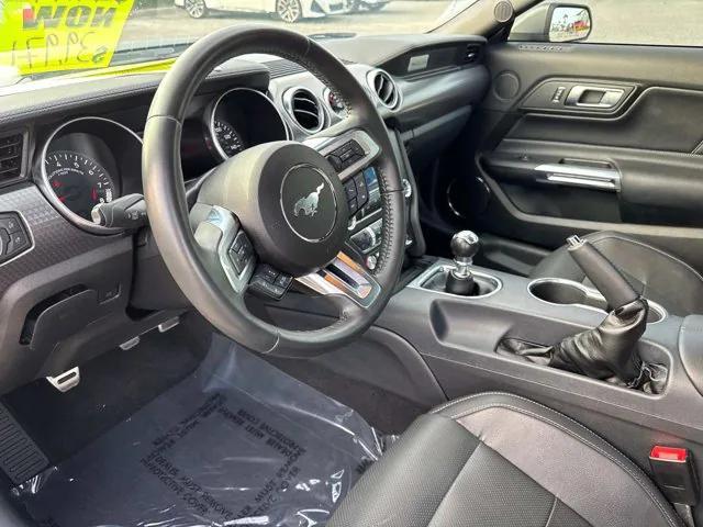 used 2021 Ford Mustang car, priced at $36,989