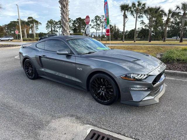 used 2021 Ford Mustang car, priced at $36,989