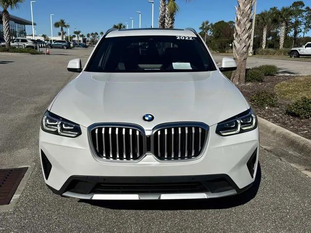 used 2022 BMW X3 car, priced at $33,974