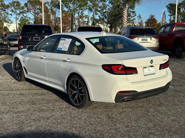 used 2023 BMW 530e car, priced at $44,973