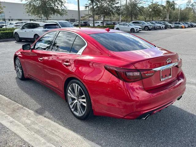 used 2022 INFINITI Q50 car, priced at $29,493