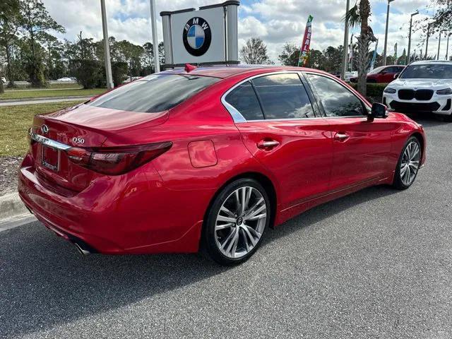 used 2022 INFINITI Q50 car, priced at $29,493