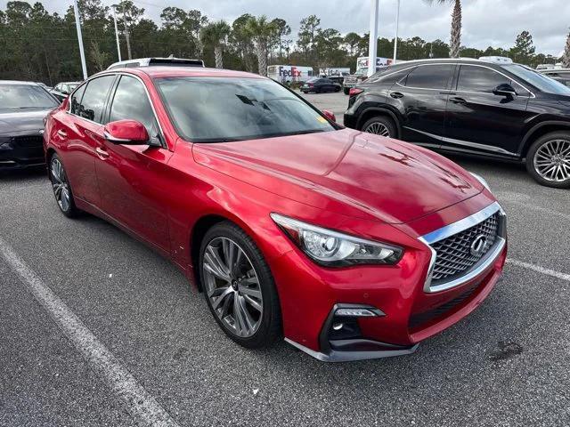 used 2022 INFINITI Q50 car, priced at $29,741