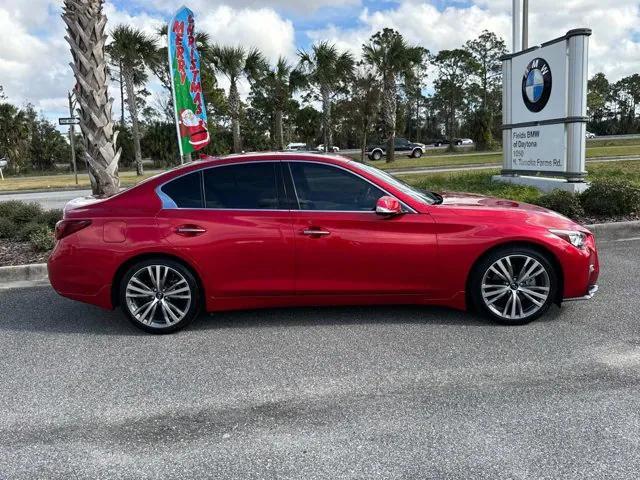 used 2022 INFINITI Q50 car, priced at $29,493