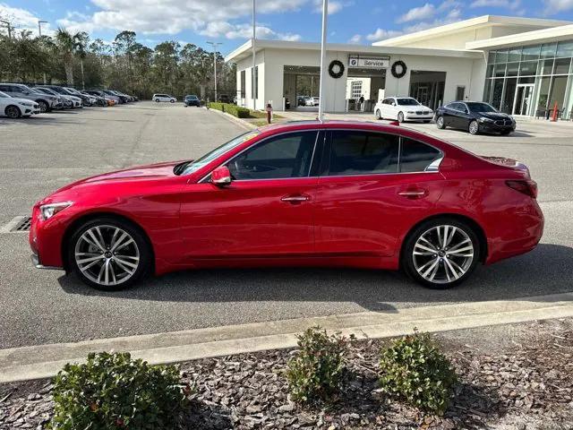 used 2022 INFINITI Q50 car, priced at $29,493