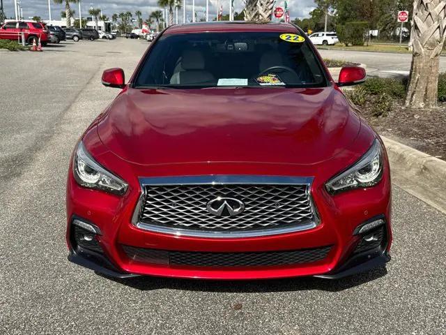 used 2022 INFINITI Q50 car, priced at $29,493