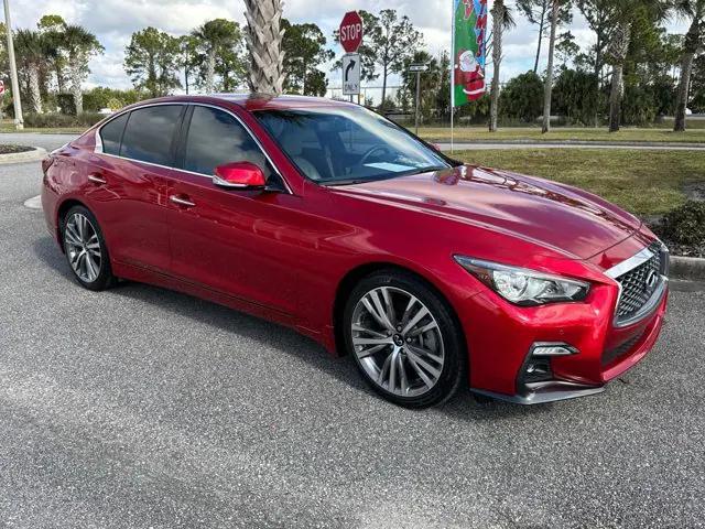 used 2022 INFINITI Q50 car, priced at $29,493