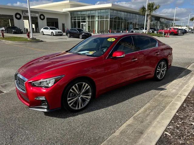 used 2022 INFINITI Q50 car, priced at $29,493