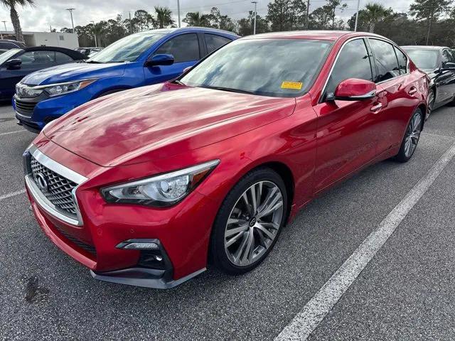 used 2022 INFINITI Q50 car, priced at $29,741