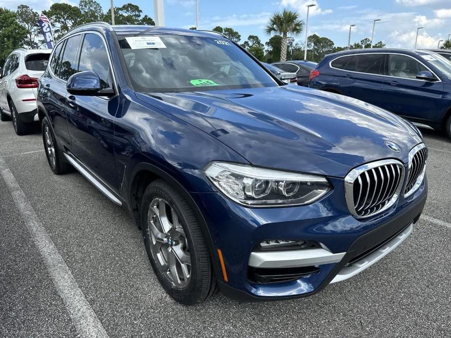 used 2021 BMW X3 car, priced at $33,871