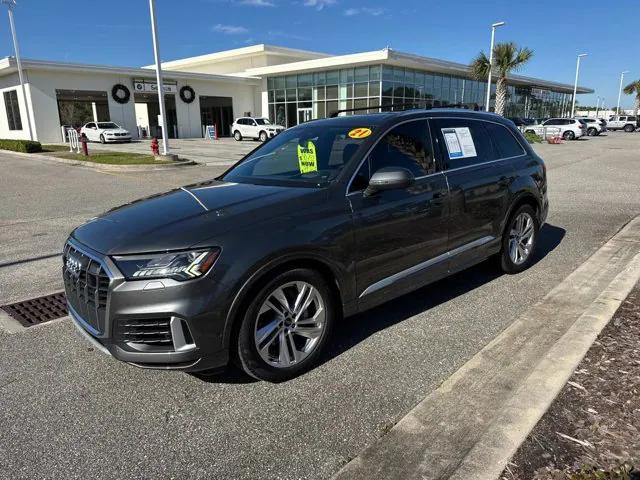 used 2021 Audi Q7 car, priced at $39,741