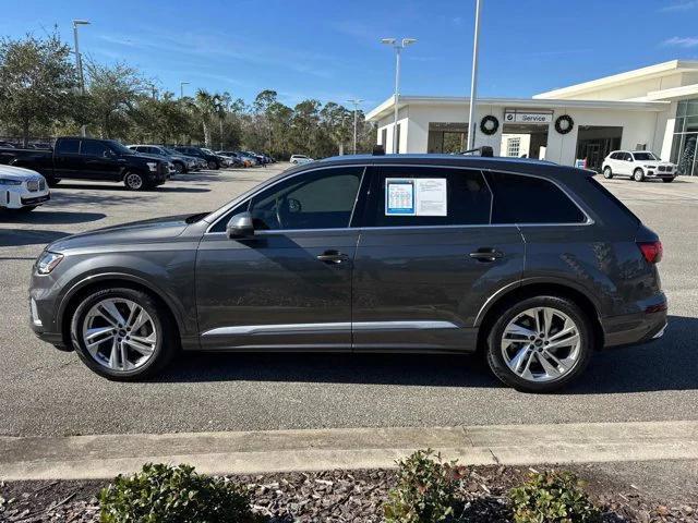 used 2021 Audi Q7 car, priced at $39,741