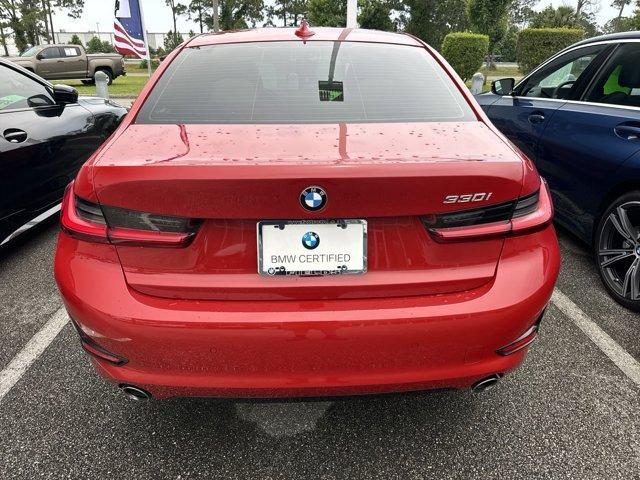 used 2021 BMW 330 car, priced at $29,871