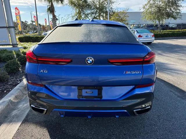 used 2020 BMW X6 car, priced at $44,974