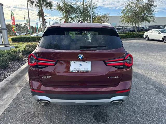 used 2022 BMW X3 car, priced at $37,743