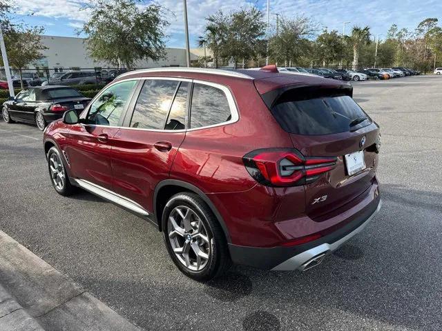 used 2022 BMW X3 car, priced at $37,743