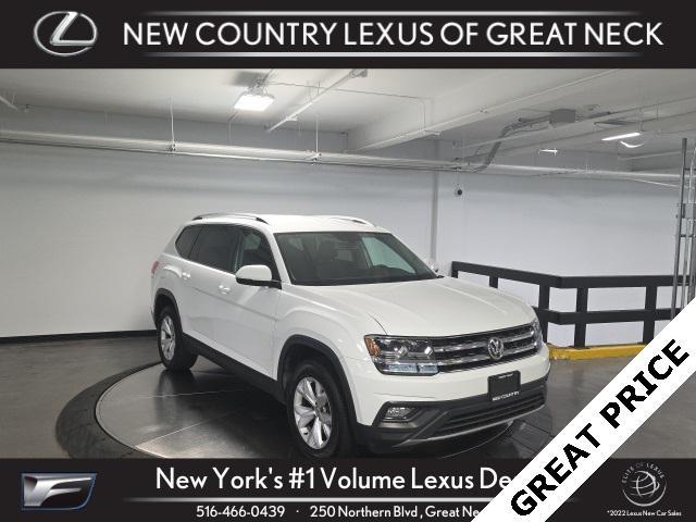 used 2018 Volkswagen Atlas car, priced at $14,998