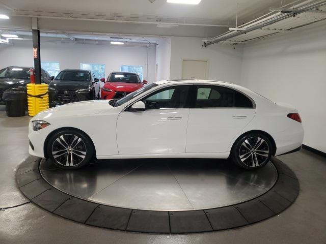 used 2022 Mercedes-Benz C-Class car, priced at $34,998