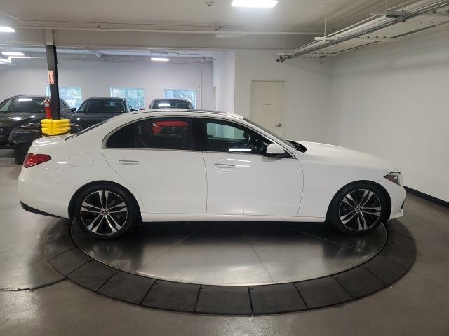 used 2022 Mercedes-Benz C-Class car, priced at $34,998