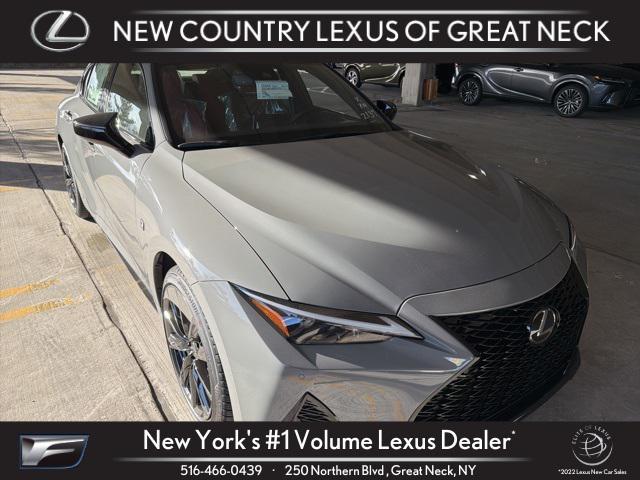 new 2025 Lexus IS 350 car, priced at $51,713