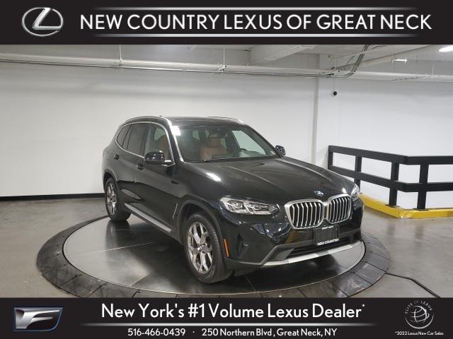 used 2022 BMW X3 car, priced at $27,998