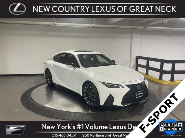 used 2022 Lexus IS 350 car, priced at $42,998