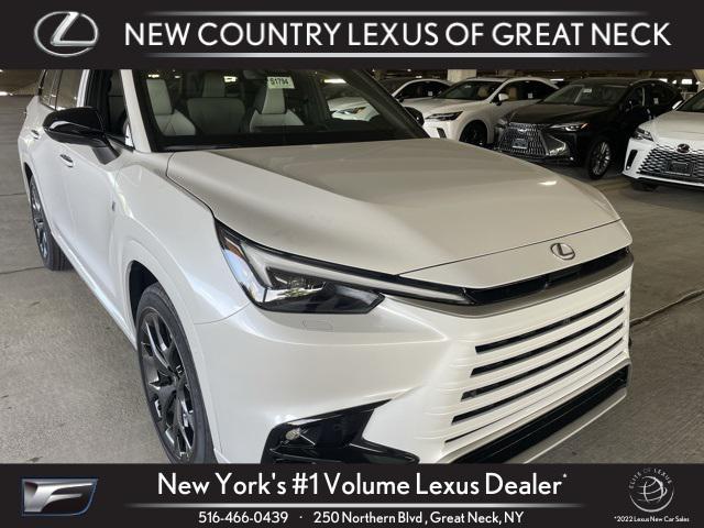 new 2025 Lexus TX 500h car, priced at $72,835